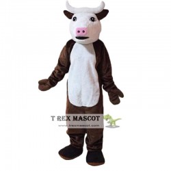 Cattle Cow Bull Mascot Costume for Adult