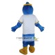 Sport Blue Eagle Mascot Costume for Adult