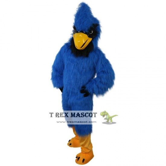 Blue Eagle Mascot Costume for Adult