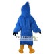 Blue Eagle Mascot Costume for Adult