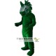 Green Horse Cartoon Mascot Costume