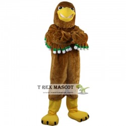 Brown Sport Eagle Mascot Costume for Adult