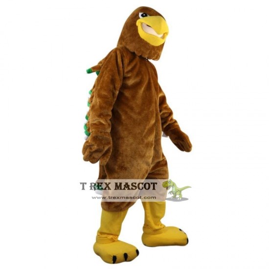 Brown Sport Eagle Mascot Costume for Adult