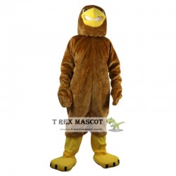 Brown Sport Eagle Mascot Costume for Adult