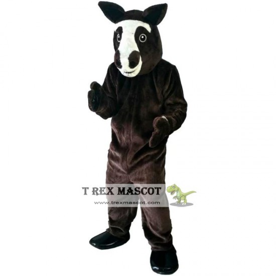 Brown Horse Mascot Costume