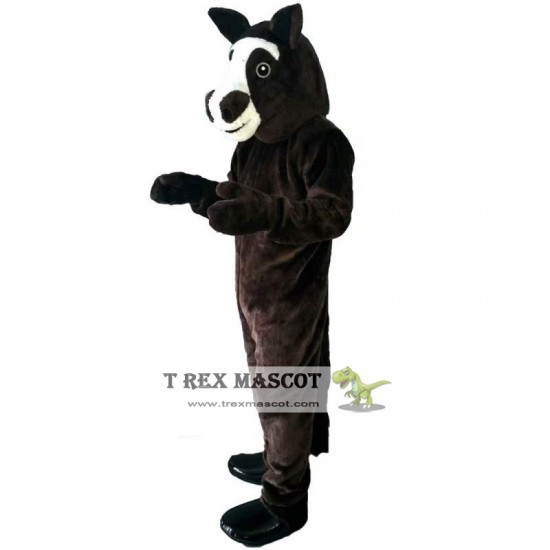 Brown Horse Mascot Costume