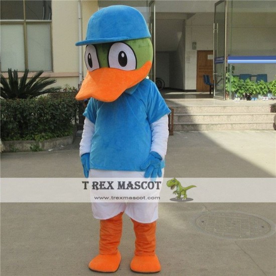 Duck Sport Mascot Costume