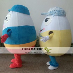 Egg Mascot Costume