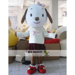 Dog Girl Mascot Costume