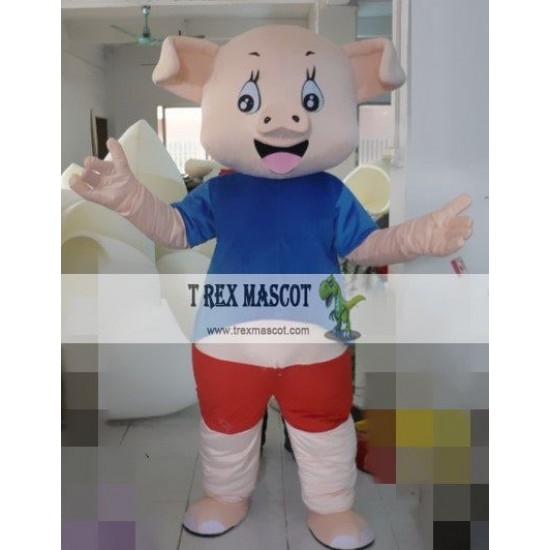 Pig Animal Mascot Costume