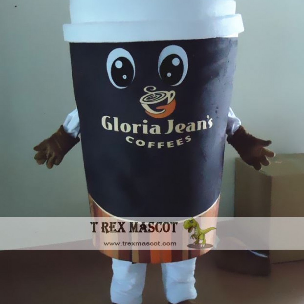 Coffee Cup Mascot Costume 7104