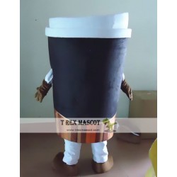 Coffee Cup Mascot Costume