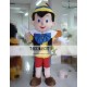 Cartoon Boy Mascot Costume