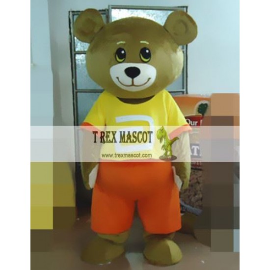 Brown Bear Animal Mascot Costume