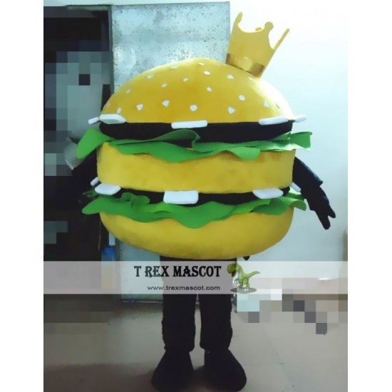 Hamburger Mascot Costume