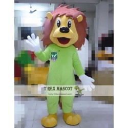 Lion Cartoon Mascot Costume