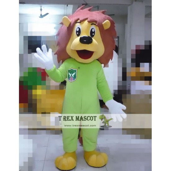 Lion Cartoon Mascot Costume