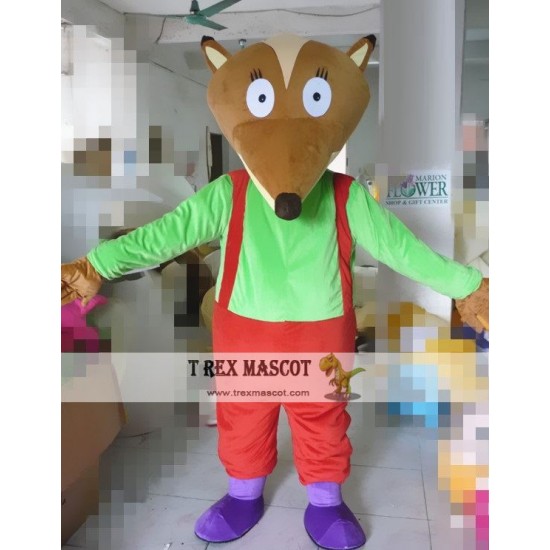 Mr. Fox Mascot Costume