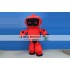 Red Robot Mascot Costume