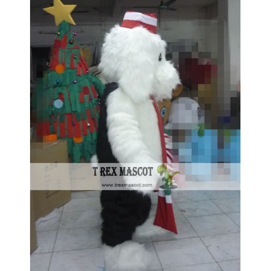 Christmas Dog Mascot Costume