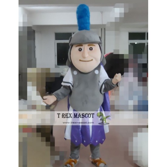 Knight Samurai Warrior Mascot Costume