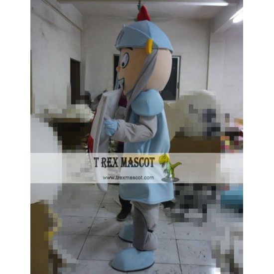 Knight Warrior Samurai Mascot Costume