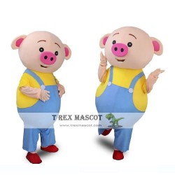 Pig Cartoon Mascot Costume