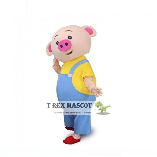 Pig Cartoon Mascot Costume