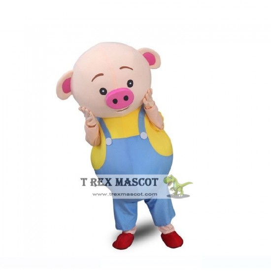 Pig Cartoon Mascot Costume