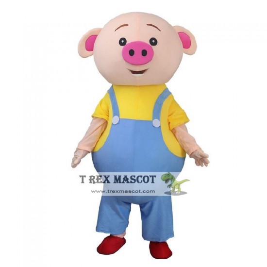 Pig Cartoon Mascot Costume