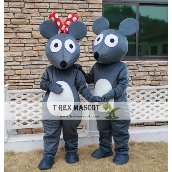 Mouse Cartoon Mascot Costume