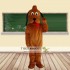 Dark Brown Dog Mascot Costume