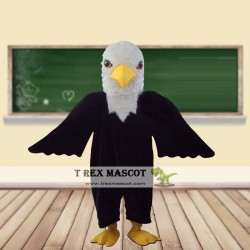 Black Hawk Bird Mascot Costume