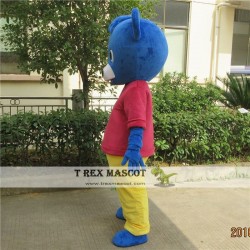 Bear Cartoon Mascot Costume