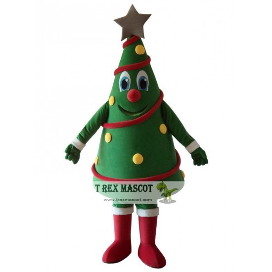 Christmas Tree Mascot Costume