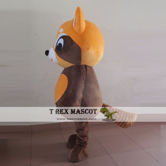 Raccoon Squirrel Mascot Costume