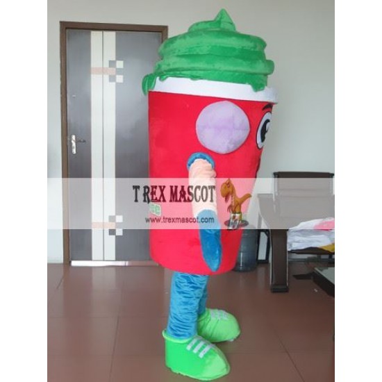 Ice Cream Mascot Costume