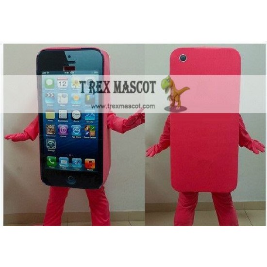 Mobile Phone Mascot Costume