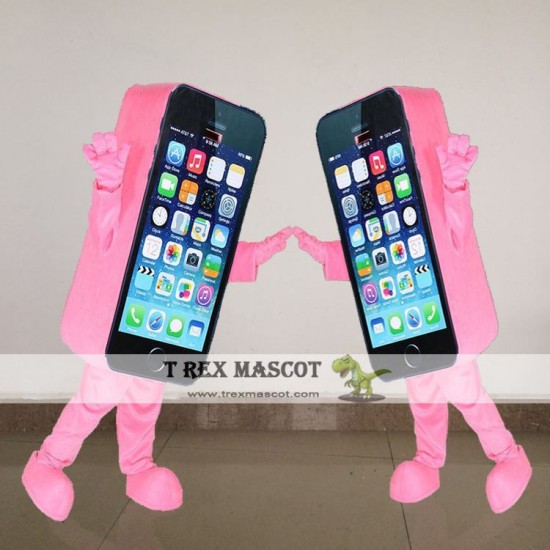 Mobile Phone Mascot Costume