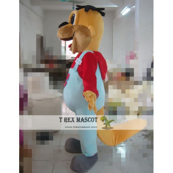 Dog Cartoon Mascot Costume