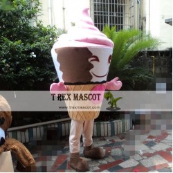 Ice Cream Mascot Costume