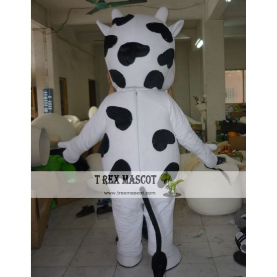 Cow Animal Mascot Costume