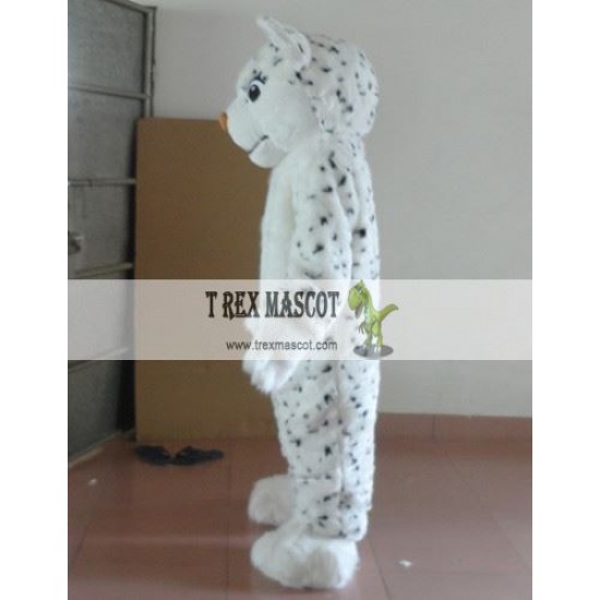 Snow Leopard Animal Mascot Costume