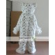 Snow Leopard Animal Mascot Costume