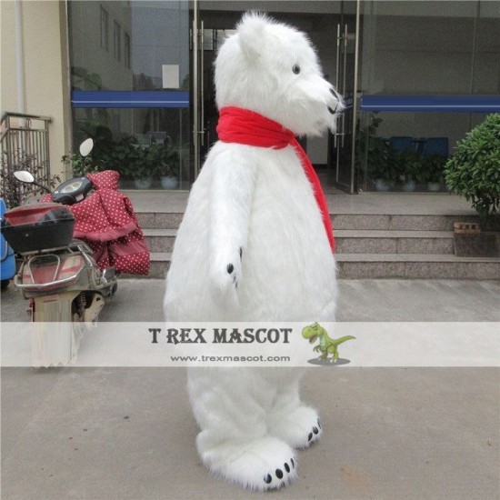 Polar Bear Animal Mascot Costume