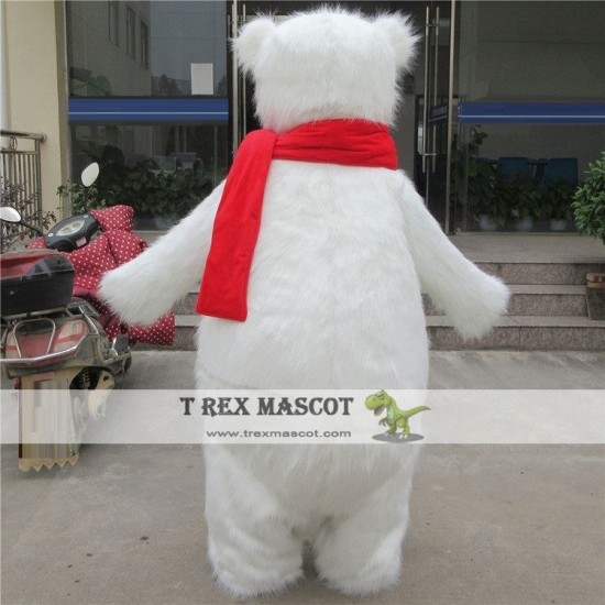 Polar Bear Animal Mascot Costume