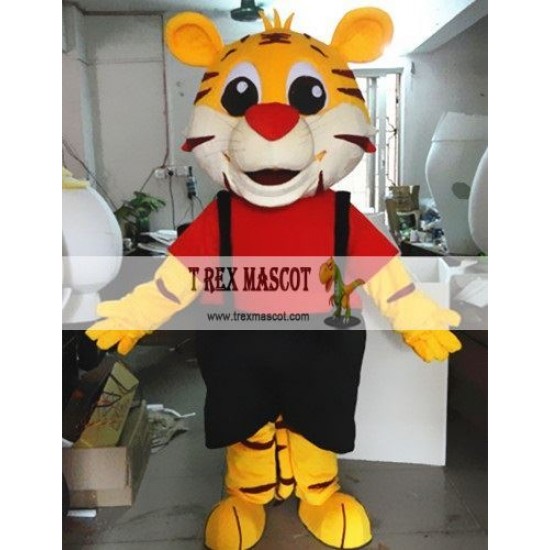 Tiger Cartoon Mascot Costume