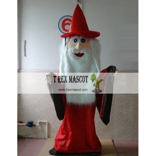 Mage Fairy Grandpa Mascot Costume