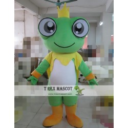 Frog Prince Mascot Costume