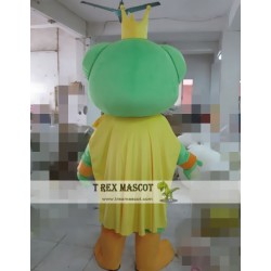 Frog Prince Mascot Costume